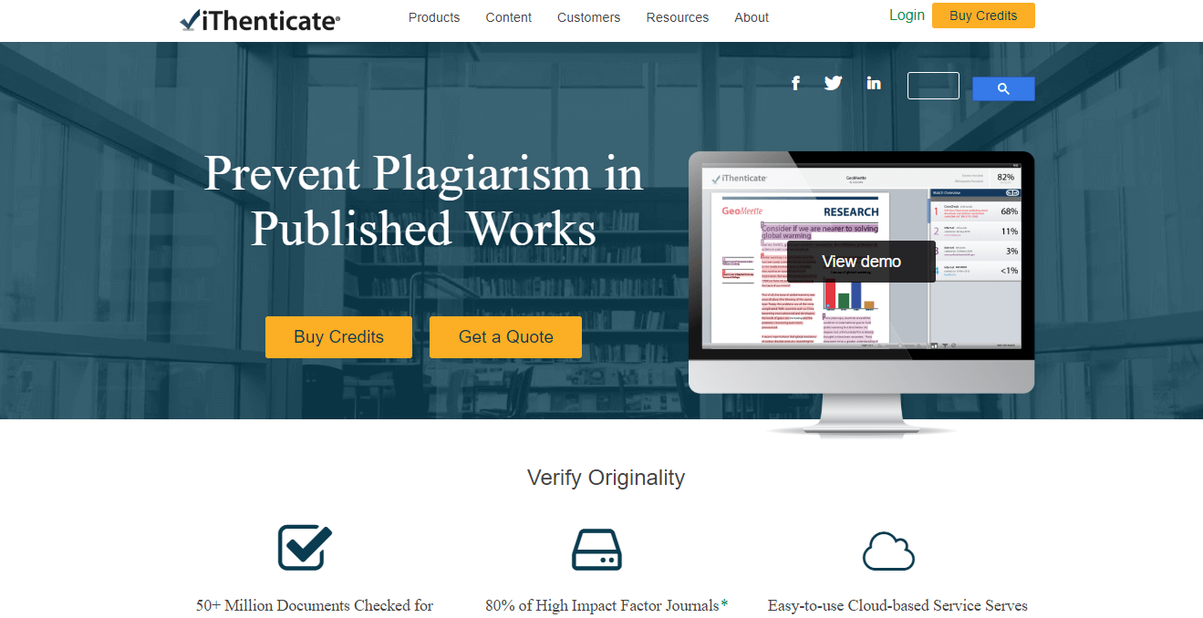 ithenticate plagiarism checker online free